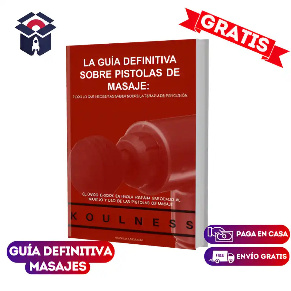 PortaRelief® | Masajeador Muscular Profesional + Guia Definitiva GRATIS
